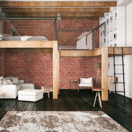mezzanine en bois