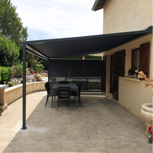 pergola toile st jean de bournay