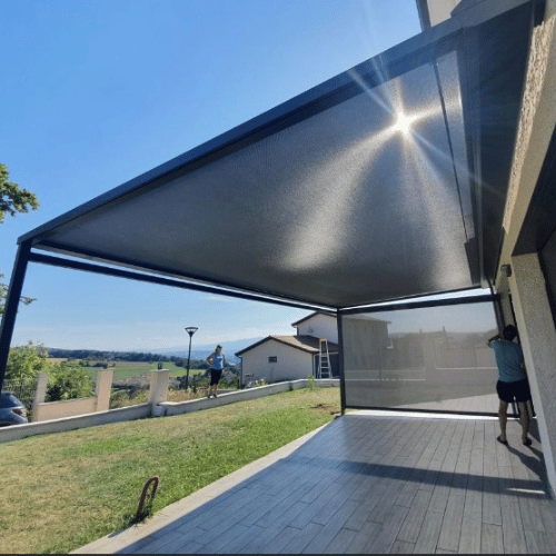 pergola toile