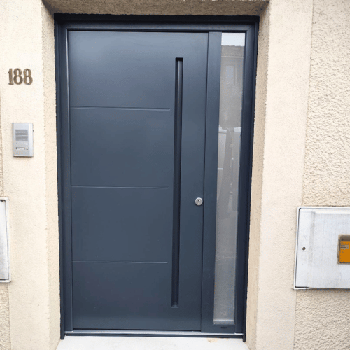 porte d'entrée rénovation à craponne